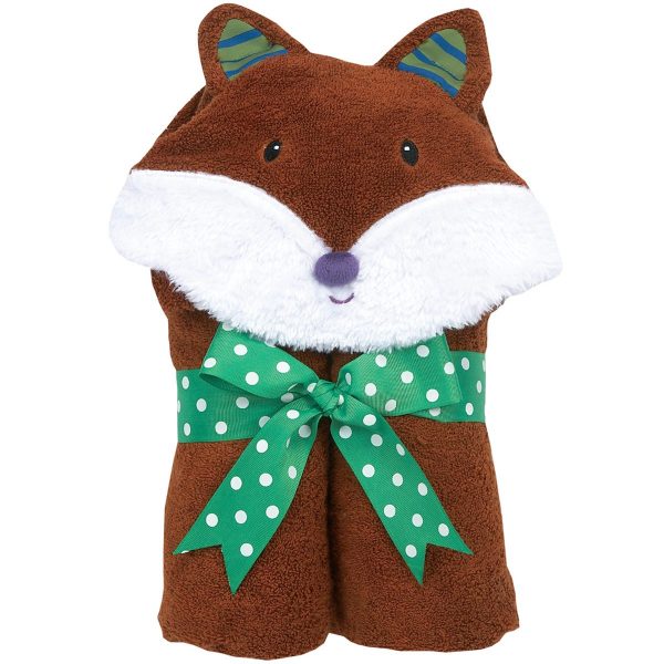 AM PM Kids Fox Baby Hooded Towel