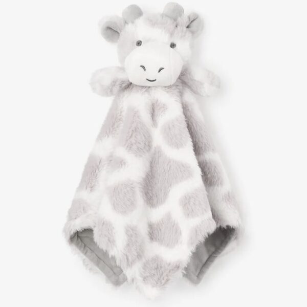 Elegant Baby Giraffe Lovey Security Blanket