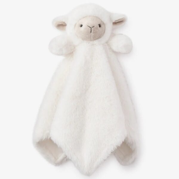 Elegant Baby Lamb Lovey Security Blanket