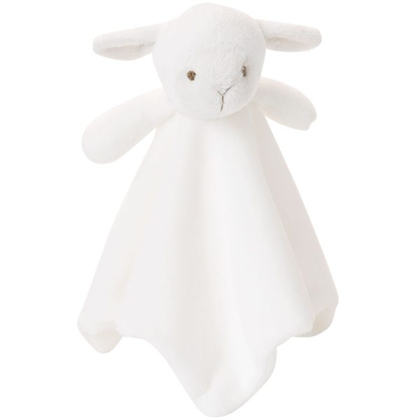 Elegant Baby Velboa Lamb Baby Security Blanket (10 Inch)