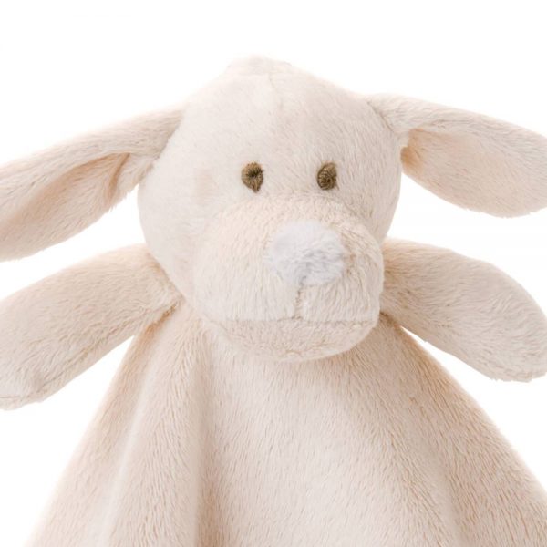 Elegant Baby Velboa Puppy Baby Security Blanket (10 Inch)