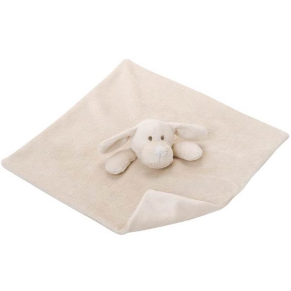 Elegant Baby Velboa Puppy Baby Security Blanket (10 Inch)