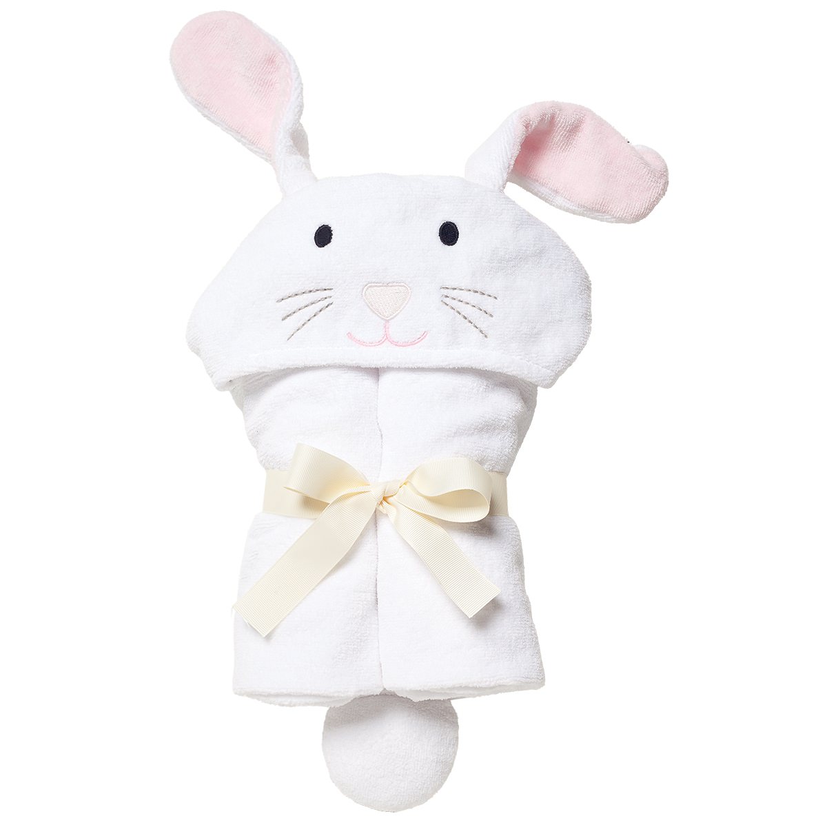 Elegant Baby Bunny Hooded Towel Stitch Sensations