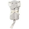 Everyday Kids 3D Gray Elephant Hooded Towel – Soft Terry, Absorbent - View #9
