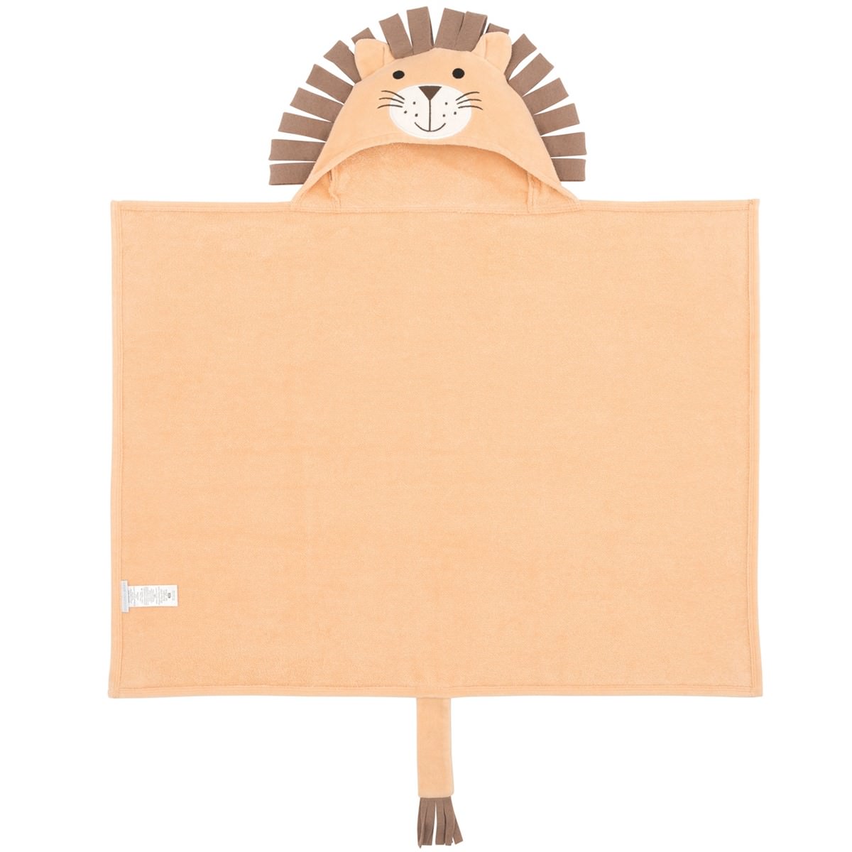 Elegant Baby Lion Hooded Towel