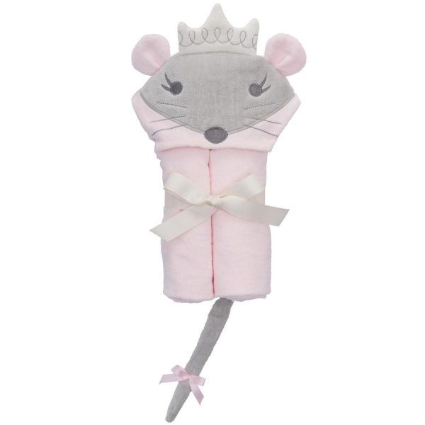 Elegant Baby Princess Mouse Hooded Towel