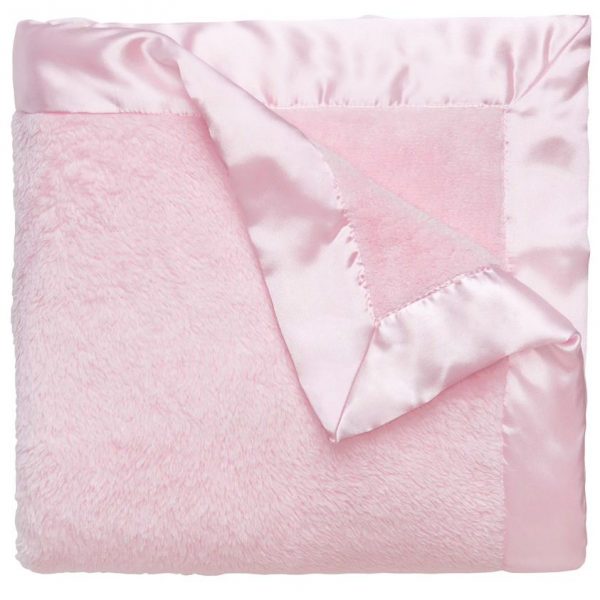 Elegant Baby Pink Coral Fleece Blanket