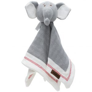 Juddlies Organic Elephant Lovey (12 x 12)