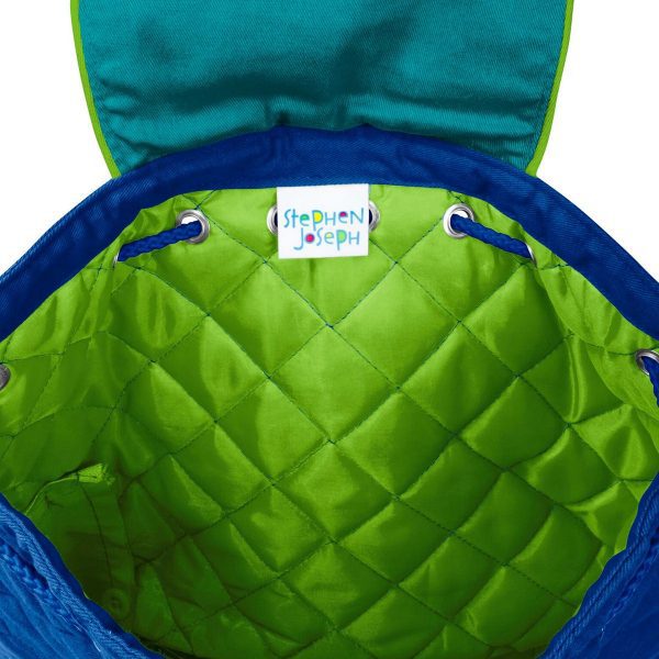 Stephen Joseph Dragon Quilted Backpack