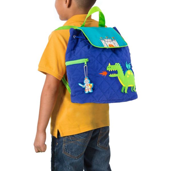 Stephen Joseph Dragon Quilted Backpack