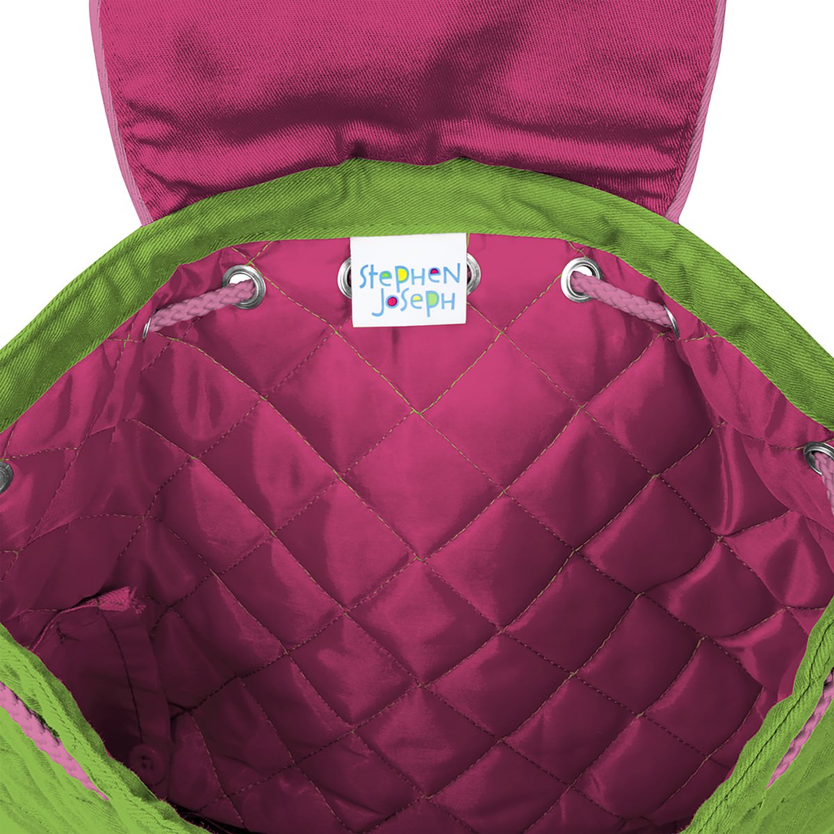 Stephen Joseph Girl Farm Quilted Backpack