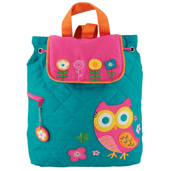 Stephen Joseph Owl Quilted Backpack
