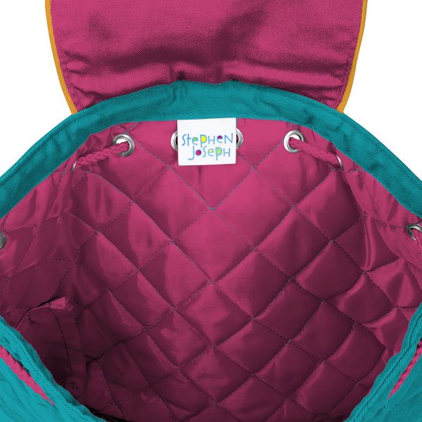Stephen Joseph Owl Quilted Backpack
