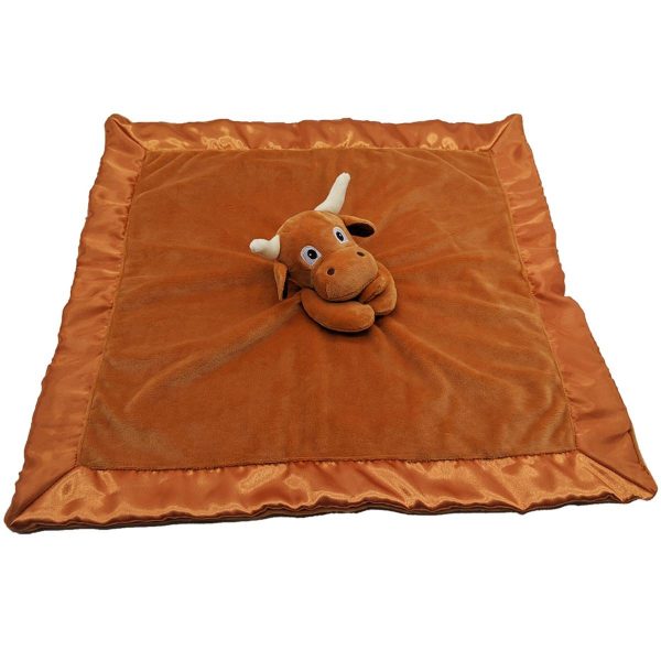 Yikes Twins Longhorn Steer Lovie (20 Inch) Flat View