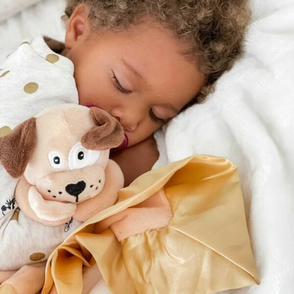Puppy Dog Security Blanket Lovie For Babies