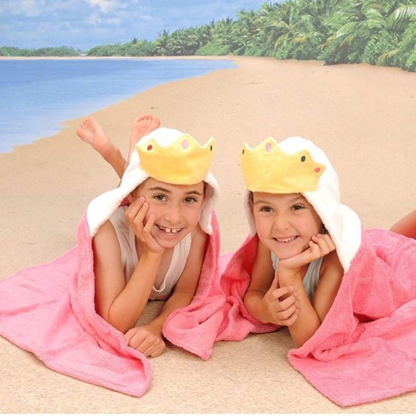 Yikes Twins Princess Hooded Towel