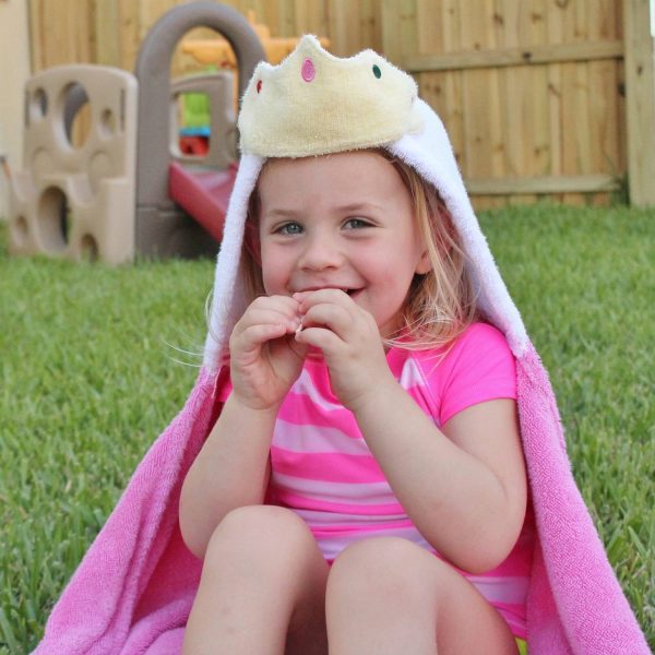 Yikes Twins Princess Hooded Towel