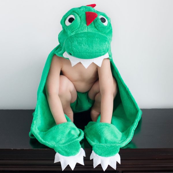 Zoocchini Dinosaur Hooded Towel