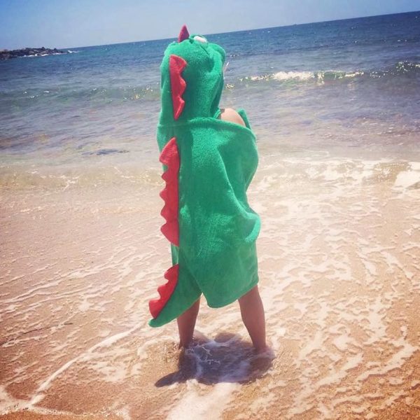 Zoocchini Dinosaur Hooded Towel