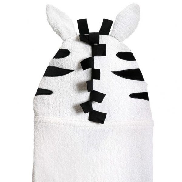 Zoocchini Zebra Hooded Towel
