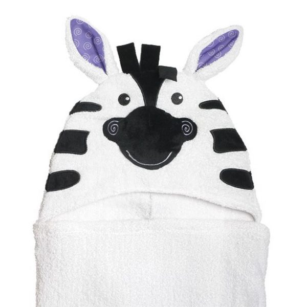 Zoocchini Zebra Hooded Towel