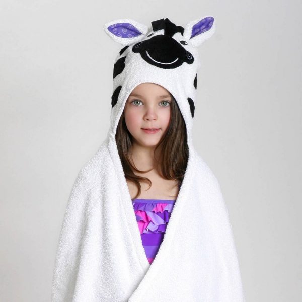Zoocchini Zebra Hooded Towel