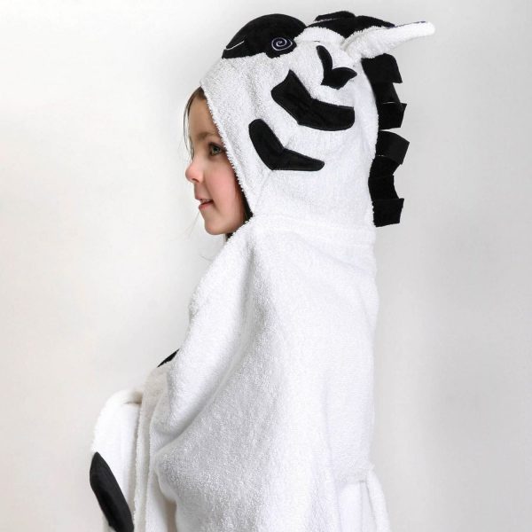 Zoocchini Zebra Hooded Towel