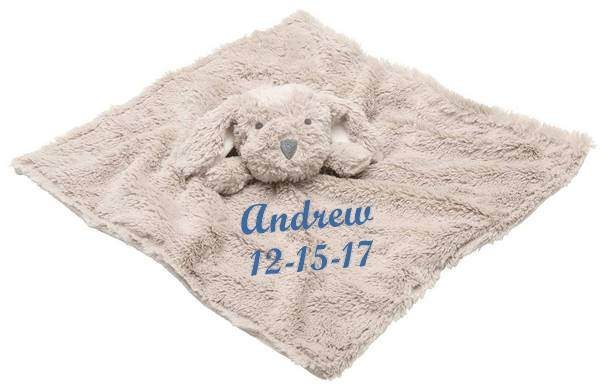 Elegant Baby Puppy Blankie With Personalization